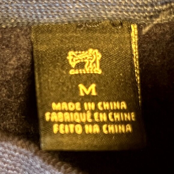 Scotch & Soda Blue Sweatshirt Long Sleeve Cotton Blend Varsity Spell-out Medium - Picture 5 of 14